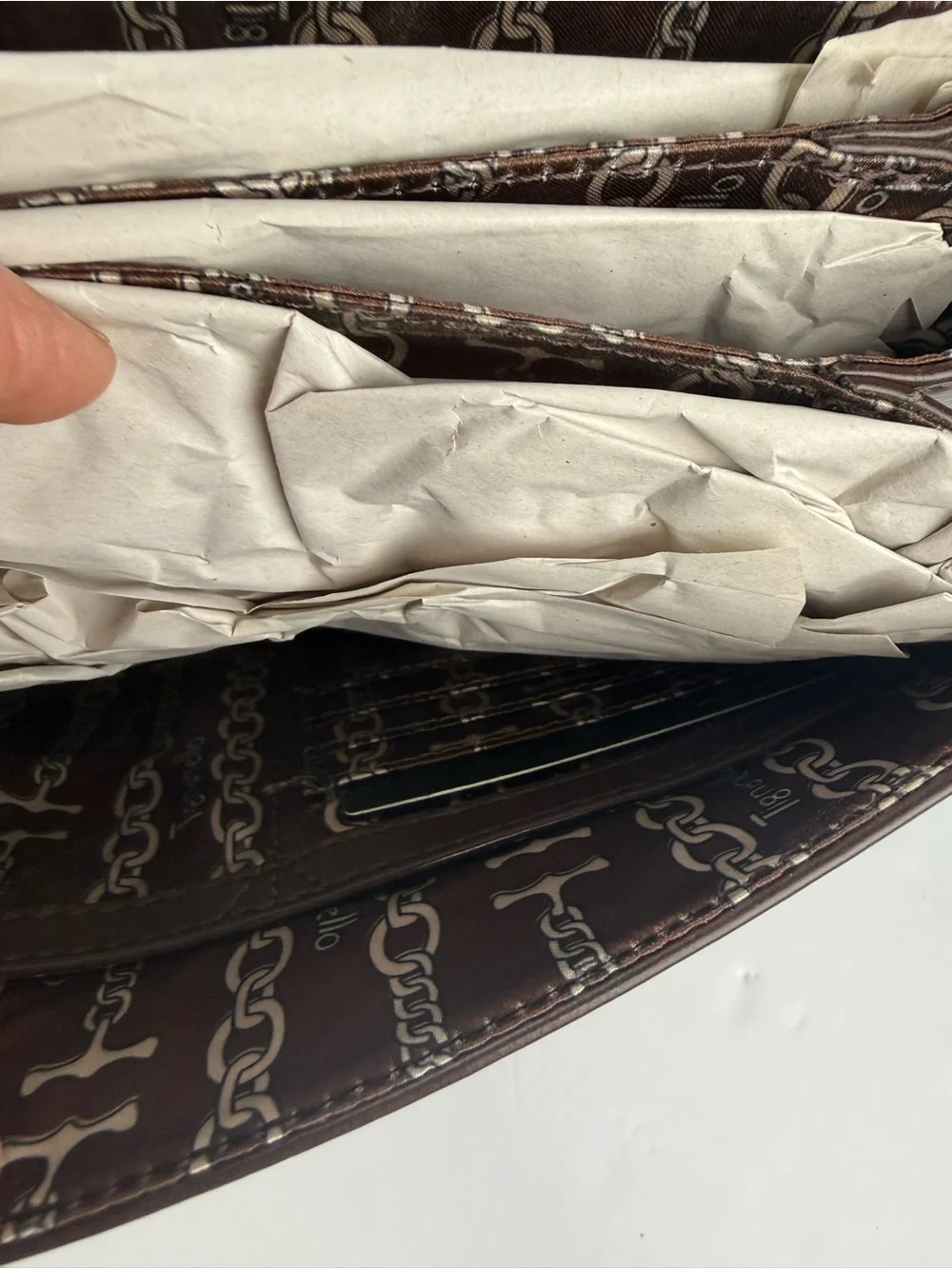 Tignanello brown leather